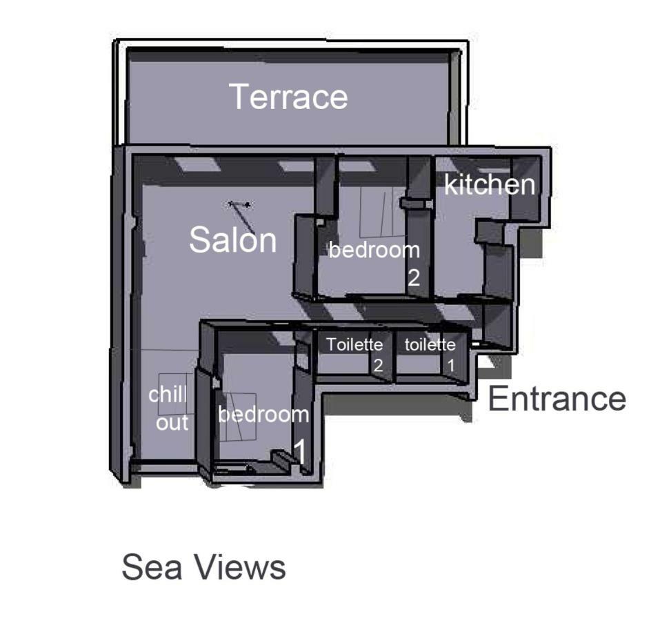 Bohemian Seaview Penthouse Apartment
